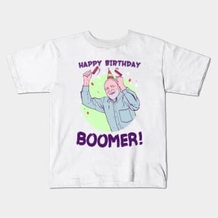 Happy Birthdat Boomer Kids T-Shirt